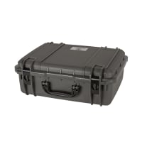 Serpac Protective Equipment Case, 20.1"x15.5"x7.3", Foam, Gun Metal Gray