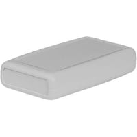 Serpac Enclosure, Clamshell, Handheld, ABS, UL94HB, Gray, 4.94x2.75x0.944 In, H Series