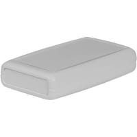 Serpac Enclosure, Clamshell, Handheld, ABS, UL94HB, Gray, 4.94x2.75x0.944 In, H Series