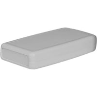 Serpac Enclosure, Clamshell, Handheld, ABS, UL94HB, Gray, 7.2x3.65x1.2 In, H Series