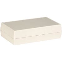 Serpac Enclosure, Box-Lid, Desktop, Plastic, Almond, 5.62x3.25x1.5In, IP40, S Series