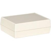 Serpac Enclosure, Plastic, Almond, 4.380 in., 1.510 in., 3.250 in.