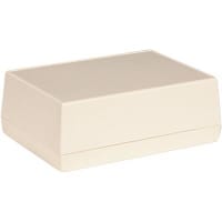 Serpac Enclosure, Plastic, Almond, 6.880 in., 2.510 in., 4.880 in.