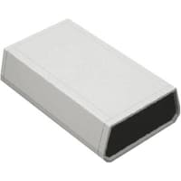 Serpac Enclosure, Clamshell, Desktop, ABS, UL94HB, Gray, 4.25x2.6x0.88 In, A Series