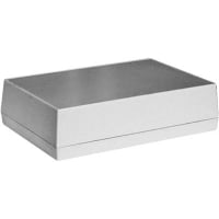 Serpac Enclosure, Box-Lid, Desktop, Plastic, Gray, 9.5x6.34x2.5In, IP40, S Series