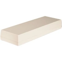 Serpac Enclosure, Box-Lid, Desktop, Plastic, Almond, 14.21x4.88x2In, IP40, S Series