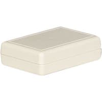 Serpac Enclosure, Clamshell, Handheld, ABS, UL94HB, Almond, 2.125x1.375x0.58 In, C Series