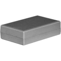 Serpac Enclosure, Clamshell, Handheld, ABS, UL94HB, Gray, 3.75x2.4x1 In, C-Series