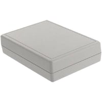 Serpac Enclosure, Clamshell, Handheld, ABS, UL94HB, Gray, 3.25x2.3x0.8 In, C-Series