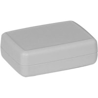 Serpac Enclosure, Clamshell, Handheld, ABS, UL94HB, Gray, 2.39x1.74x0.755 In, CH-Series