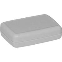 Serpac Enclosure, Clamshell, Handheld, ABS, UL94HB, Gray, 2.265x1.515x0.585 In, CH-Series