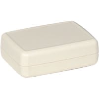 Serpac Enclosure, Clamshell, Handheld, ABS, UL94HB, Almond, 2.39x1.74x0.755 In, CH Series