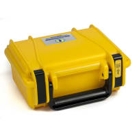 Serpac Protective Equipment Case, IP 67, 8.8"x7.5"x3.9", Foam, Yellow