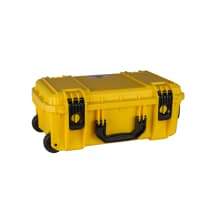 Serpac Wheeled Protective Equipment Case, 21.9"x13.9"x8.9", Foam, Yellow