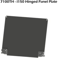 Serpac I150 Aluminum Top Hinged Panel, 8 x 6.1 x .06"