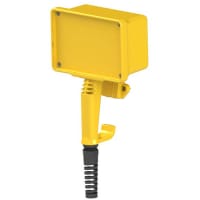 Serpac Handheld Pistol Grip Remote- Yellow, Polyester, IP66, 3.96 x 6.62 x 13.43"