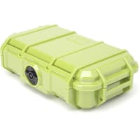 Serpac Micro Protective Equipment Case, 9.5"X5.8"X2.8", W/o Foam, Green