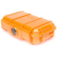 Serpac Micro Protective Equipment Case, 9.5"X5.8"X2.8", W/o Foam, Orange