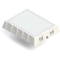 Serpac Ventilated Single Gang box ABS Mounting Enclosure- White