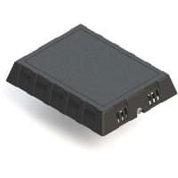 Serpac Ventilated Single Gang box ABS Mounting Enclosure- Black