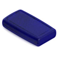 Serpac Handheld Remote 9V Battery ABS Enclosure- Translucent Blue