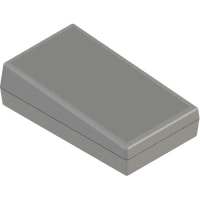 Serpac Sloping Desktop ABS Enclosure- Gray