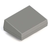 Serpac Sloping Desktop 9V Battery ABS Enclosure- Gray