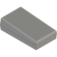 Serpac Sloping Desktop 9V Battery ABS Enclosure- Gray