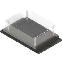 Serpac Surface Mount ABS Enclosure- Clear/Black