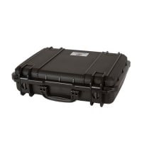 Serpac Protective Equipment Case, 20.1"x15.5"x5.5", W/o Foam, Plastic Locks