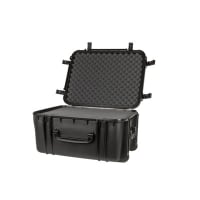 Serpac Wheeled Protective Equipment Case, IP 67, 27.9"x22.3"x15.1", Foam, Metal Locks