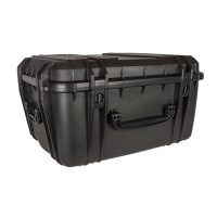 Serpac Wheeled Protective Equip. Case, IP67, 27.9"x22.3"x15.1", W/o Foam, Plastic Locks