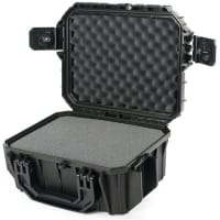 Serpac Protective Equipment Case, 13.6"x10.7"x6.3", Foam, Metal Keyed Locks