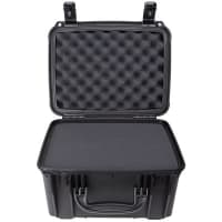 Serpac Protective Equipment Case, 15.0"x12.1"x9.6", Foam, Plastic Keyed Locks