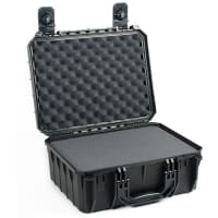 Serpac Protective Equipment Case, 17.3"x14.2"x7.5", Foam, Metal Keyed Locks