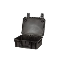 Serpac Protective Hinged Equipment Case, 17.3"x14.2"x7.5", W/o Foam