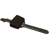 Serpac Wearable sloped wrist enclosure with BK band; Accepts 0.031" circuit board.