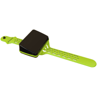 Serpac Wearable sloped wrist enclosure with NG band; Accepts 0.031" circuit board.