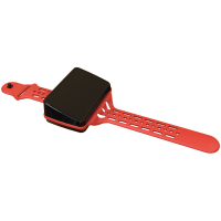 Serpac Wearable sloped wrist enclosure with NO band; Accepts 0.031" circuit board.