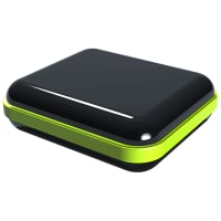 Serpac Waterproof pocket enclosure with neon green seal; Accepts 0.031" circuit board