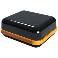 Serpac Waterproof pocket enclosure with orange seal; Accepts 0.031" circuit board.