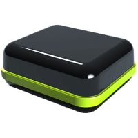 Serpac Waterproof pocket enclosure with neon green seal; Accepts 0.031" circuit board