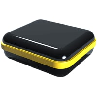 Serpac Waterproof pocket enclosure with yellow seal; Accepts 0.031" circuit board.