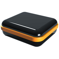 Serpac Waterproof pocket enclosure with orange seal; Accepts 0.031" circuit board.