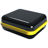 Serpac Waterproof pocket enclosure with yellow seal; Accepts 0.031" circuit board.