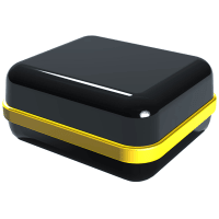 Serpac Waterproof pocket enclosure with yellow seal; Accepts 0.031" circuit board.