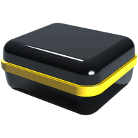 Serpac Waterproof pocket enclosure with yellow seal; Accepts 0.031" circuit board.