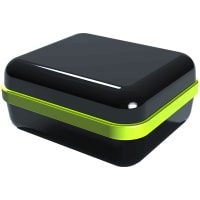 Serpac Waterproof pocket enclosure with neon green seal; Accepts 0.031" circuit board