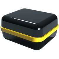 Serpac Waterproof pocket enclosure with yellow seal; Accepts 0.031" circuit board.