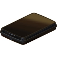 Serpac Waterproof pocket enclosure with black seal; Accepts 0.031" circuit board.